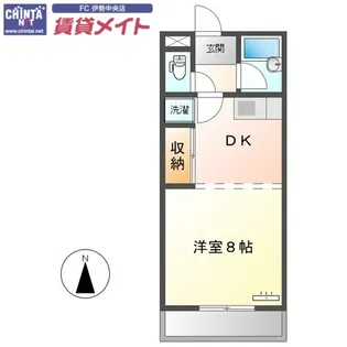 NEW FIVE【3階】の間取り