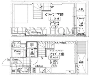 プライマル駒沢大学の間取り
