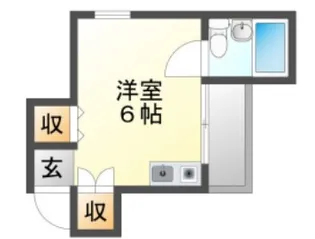 若草ビル2【5階】の間取り