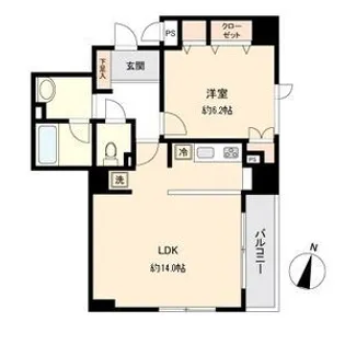 宮城県仙台市青葉区一番町1【マンション】の間取り