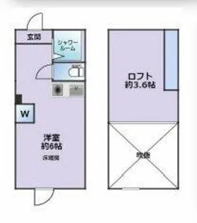 ネクサス新宿戸山公園【1階】の間取り
