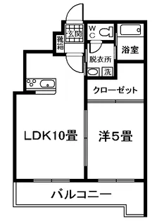 グリーンプラザ下荒田【2階】の間取り