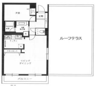 グランベルデ馬込坂【4階】の間取り