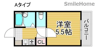 三研BLD.ロイヤル本館【5階】の間取り