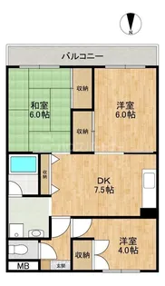 サンシャイン21【3階】の間取り