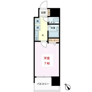 TSレジデンス水神【3階】の間取り