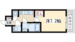 スペーシア江坂広芝町【12階】の間取り