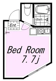 神奈川県横浜市鶴見区北寺尾3【アパート】の間取り