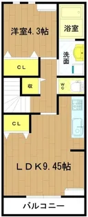 三重県伊勢市御薗町高向【アパート】の間取り