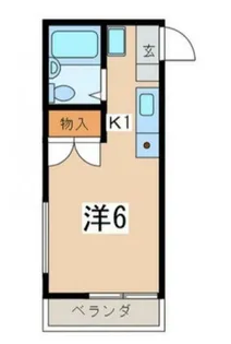 シャトーヌーボ相模原【3階】の間取り