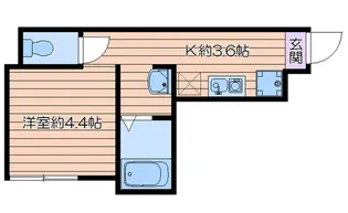 ラプラス南池袋【1階】の間取り