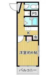 スーリエ中野【2階】の間取り