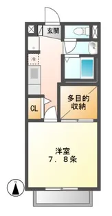 ルティエール【2階】の間取り