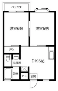 第2KMビル【2階】の間取り