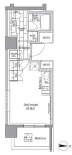 東京都江東区東陽2【マンション】の間取り