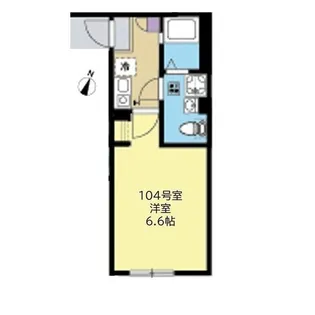 C.B.Grey.東林間【1階】の間取り