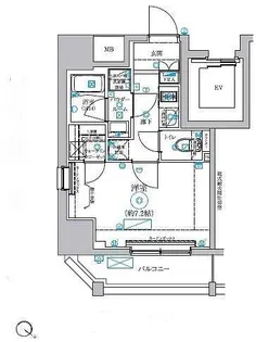 RELUXIA TOKYO EAST【3階】の間取り