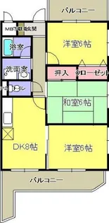 リュミエール【2階】の間取り