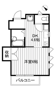 Dimora赤塚【2階】の間取り