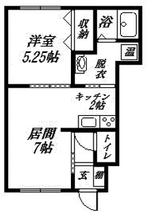 レトア【1階】の間取り
