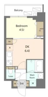 S-RESIDENCE新宿早稲田avelis【9階】の間取り
