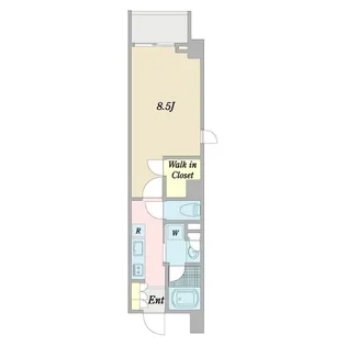ラピス菊名【3階】の間取り
