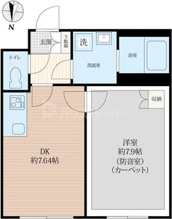ラシクラス上板橋【1階】の間取り