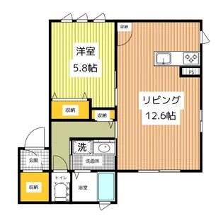 Primrose【1階】の間取り