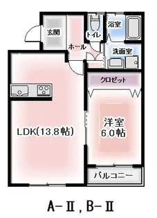 メゾンA・K【1階】の間取り