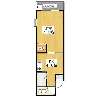 minoru【3階】の間取り