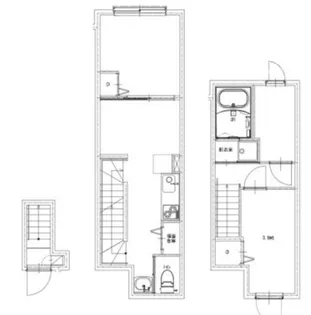 ソルナクレイシア荻窪III【3階】の間取り