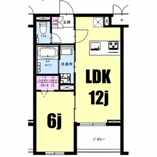 Orchard CourtI【3階】の間取り