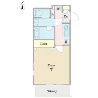ILLUMINA【3階】の間取り