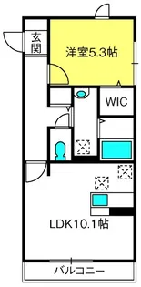エルピス【3階】の間取り