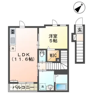 Lina(リーナ)【2階】の間取り