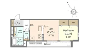 SHMグランテージ【2階】の間取り