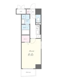 ケイ・ヴィラージュ【6階】の間取り