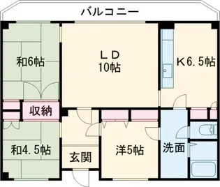 柏木プラザ【9階】の間取り