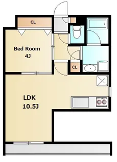 レジデンス高根台【1階】の間取り