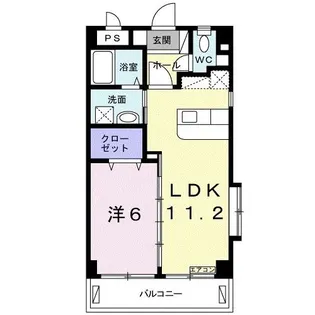 タートル・ソレイユ【4階】の間取り