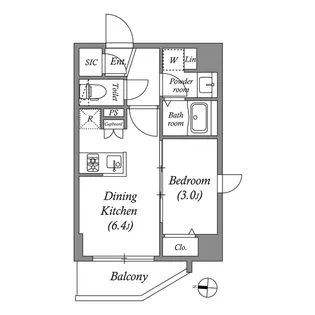 GRAN PASEO両国II【2階】の間取り
