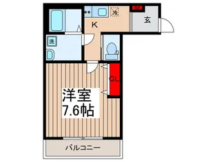 キャメル川越都A【2階】の間取り