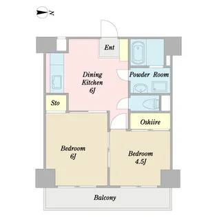 M・M 新小岩【2階】の間取り