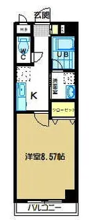 ルミナーレ相原【2階】の間取り