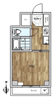 カースル代々木【3階】の間取り