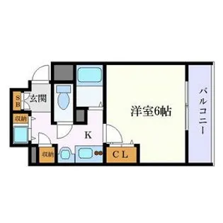 プレサンス泉セレグレード【3階】の間取り