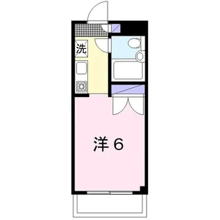 プラザドゥディーンA【2階】の間取り