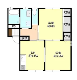 ファミールタカ【2階】の間取り