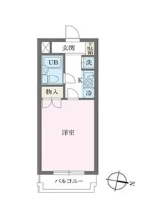 ベルトピア武蔵小金井【3階】の間取り