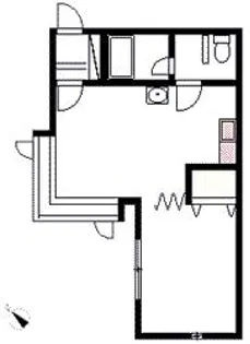 スカイハイツ大町2-2【1階】の間取り